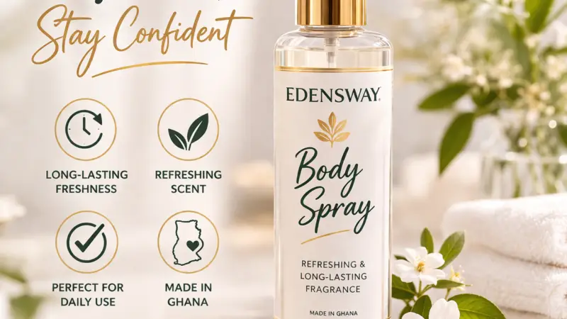 HOME Stay Fresh & Confident with Edensway Body Spray